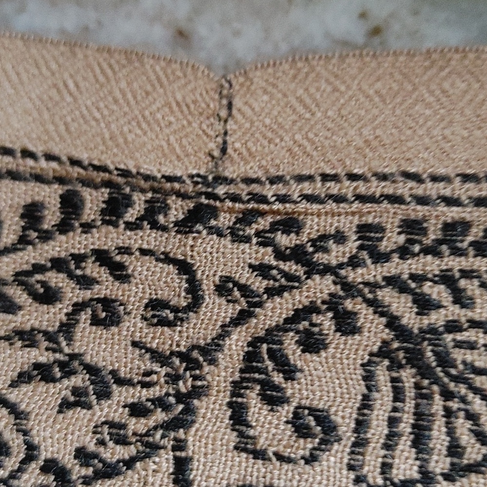 Roop Sari Palace Kashmiri Shawl Tan - Picture 11 of 16